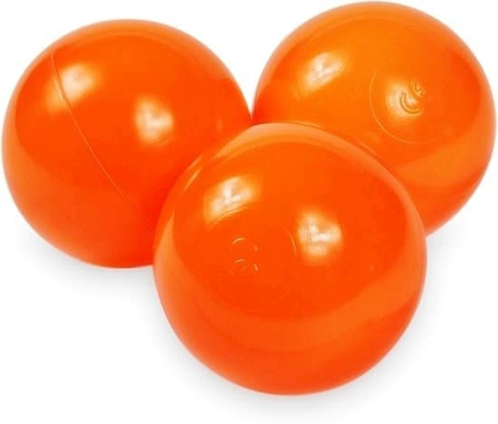 Boldpool bolde orange (70mm) 500 stykker