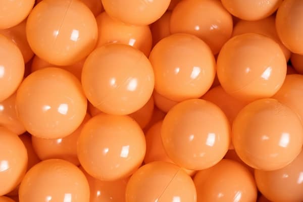 MeowBaby® Bløde plastbolde til boldbassin til børn 7cm, 50 stk.