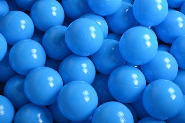 MeowBaby® Bløde plastbolde til boldbassin til børn 7cm, 50 stk.