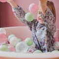 Miniatyrbillede 3 af 6: MeowBaby® Bløde plastbolde til boldbassin til børn 7cm, 50 stk.