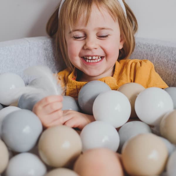 MeowBaby® Bløde plastbolde til boldbassin til børn 7cm, 50 stk.