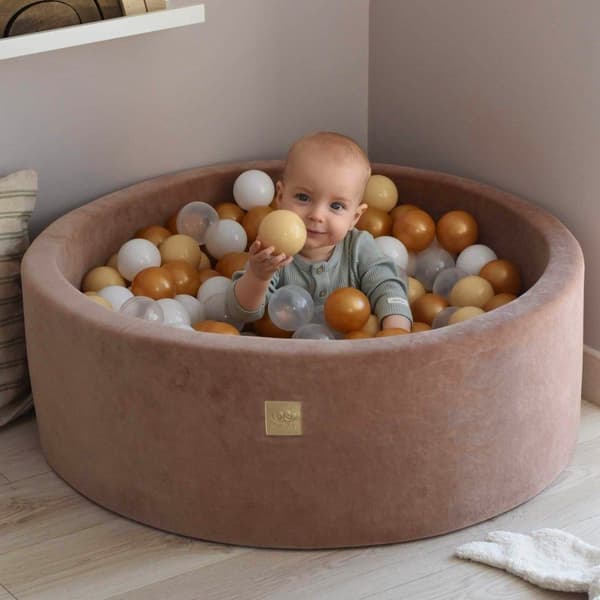 MeowBaby® Bløde plastbolde til boldbassin til børn 7cm, 50 stk.