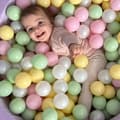 Miniatyrbillede 2 af 6: MeowBaby® Bløde plastbolde til boldbassin til børn 7cm, 50 stk.
