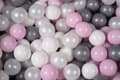 Miniatyrbillede 1 af 6: MeowBaby® Bløde plastbolde til boldbassin til børn 7cm, 50 stk.