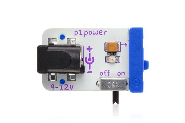 littleBits Power Bit (w/o 9V battery + cable)