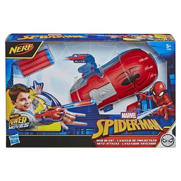 NERF Spider-Man Power Moves Launcher