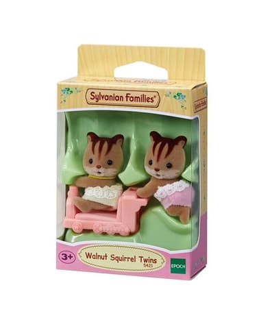 Sylvanian Families Walnut Squirrel Twins