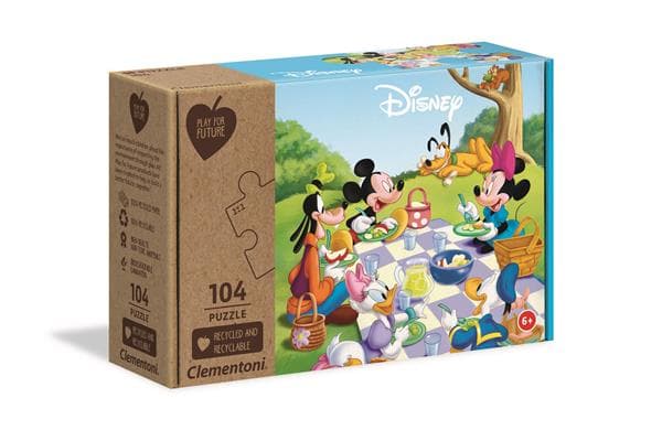 Clementoni 104 pcs Puzzles Kids Mickey Mouse (100% Recycled)