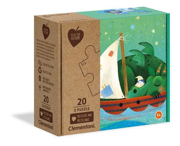 Clementoni 2x20 Puzzles Kids Sweet Dreams (100% Recycled)