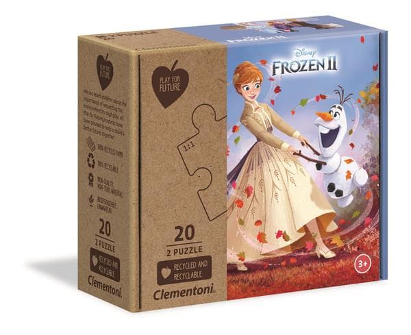 2x20 Puzzles Kids Frozen 2 (100% Recycled)