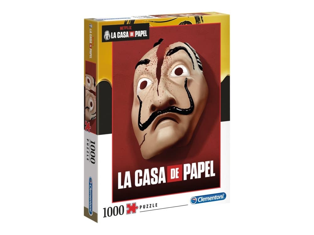 Clementoni 1000 pcs. High Color Collection Casa de Papel