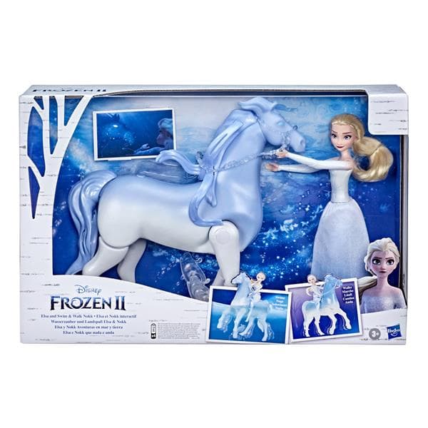 Frozen 2 Swim & Walk Nokk and Elsa
