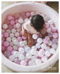 Miniatyrbillede 9 af 11: MeowBaby Boldbassin 90x30cm/200 Bolde, Bomuld
