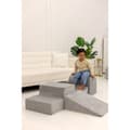Miniatyrbillede 7 af 11: MeowBaby® Foam legeplads til børn med boldbassin 240 x 45 cm/100 bolde Lyserød: Mint/Lyserød/Turkis/Hvid perle