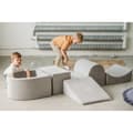 Miniatyrbillede 2 af 11: MeowBaby® Foam legeplads til børn med boldbassin 240 x 45 cm/100 bolde Lyserød: Mint/Lyserød/Turkis/Hvid perle