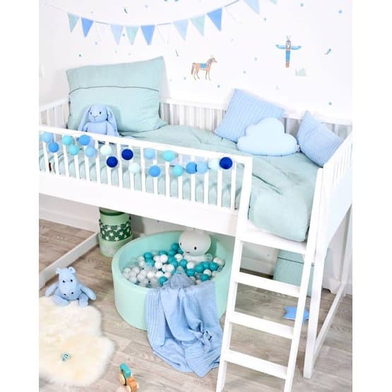 Meow Baby - Ball Ocean - Mint - 30 Cm