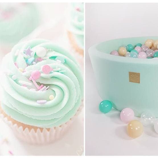 Meow Baby - Ball Ocean - Cupcake - 30 Cm