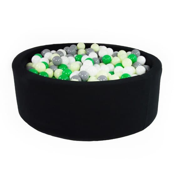 Meow Baby - Ball Ocean - Sort - 40 Cm