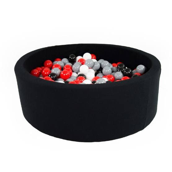 Meow Baby - Ball Ocean - Sort - 40 Cm