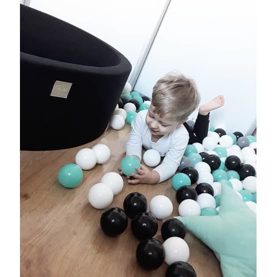 Meow Baby - Ball Ocean - Sort - 40 Cm