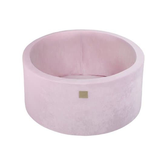Meow Baby - Ball Sea Velvet - Lyserød - 40 Cm