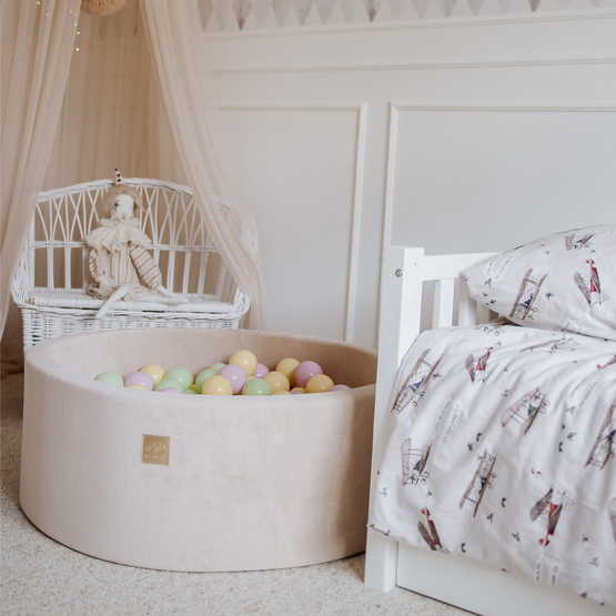 Meow Baby - Bollhav Spring Set Med 250 bollar - 30 Cm