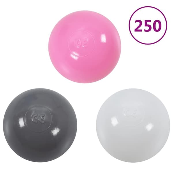 vidaXL boldgrav med 300 bolde 75x75x32 cm
