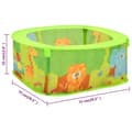 Miniatyrbillede 7 af 7: vidaXL boldgrav med 300 bolde 75x75x32 cm