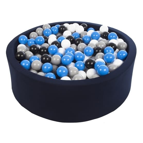 Bollhav Med 450 Bollar Navy - Svart, Vit, Blå Och Grå