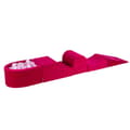 Miniatyrbild 1 av 4: MeowBaby® Klätterblock i skum för småbarn  Magenta 4 element med bollplank 57x45x30cm