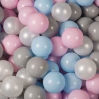 MeowBaby® Bløde plastkugler til boldbassin til børn 7cm, 200 stk.