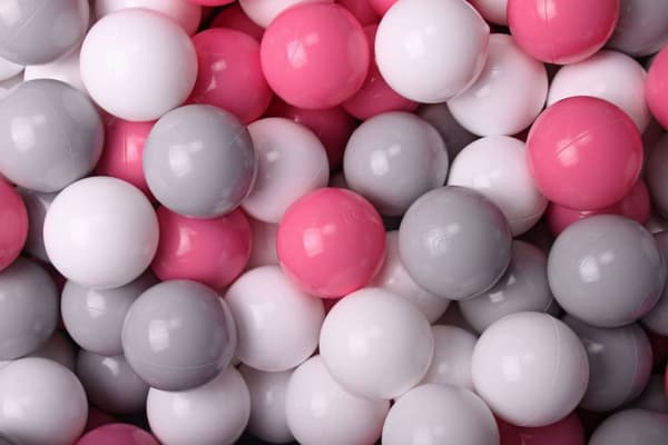 MeowBaby® Bløde plastbolde til boldgraven til børn 7cm, 300 stk.
