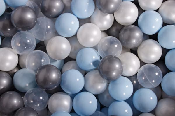 MeowBaby® Bløde plastbolde til boldgraven til børn 7cm, 300 stk.