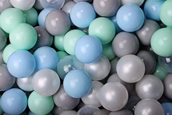 MeowBaby® Bløde plastbolde til boldgraven til børn 7cm, 300 stk.
