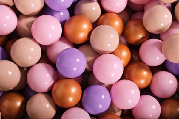 MeowBaby® Bløde plastbolde til boldgraven til børn 7cm, 300 stk.