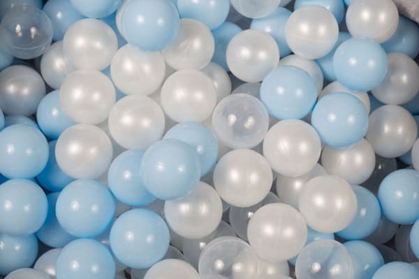 MeowBaby® Bløde plastbolde til boldgraven til børn 7cm, 300 stk.