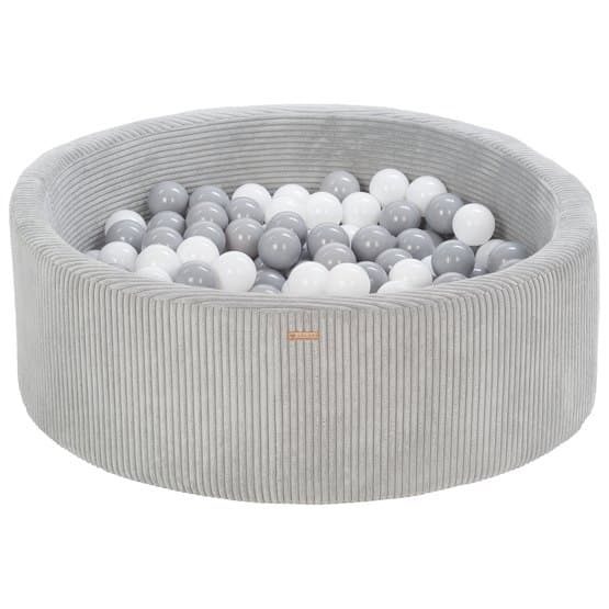 Ball Sea - 200 Bolde - Cordu Roy 90 Cm Grå/Hvid - Bolde Grå