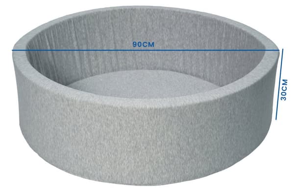 Vikingchoice Mjuk skumbollspool med 150 bollar, Perfekt present till barnbarn
