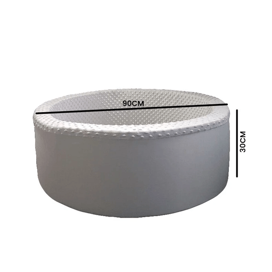 Kuglegrav - Robust Kuglegrav - 90 Cm - Grå - Uden Bolde