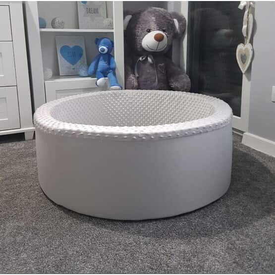 Kuglegrav - Robust Kuglegrav - 90 Cm - Grå - Uden Bolde