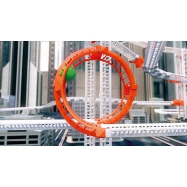Clementoni - Action & Reaction - Aloitussetti - Marble Run - 50 palaa
