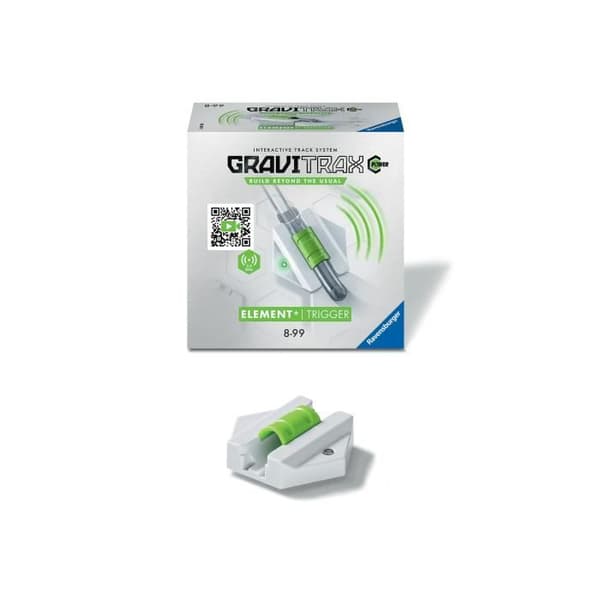 Gravitrax POWER - Liipaisinelementti - 26202 - Luovat marmoripallot - Elektroninen toiminto - Ravensburger - Ikä 8+