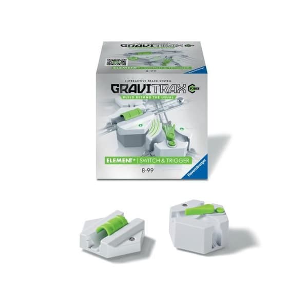 Gravitrax POWER - Afbryder- og udløserelementer - Ravensburger - Kreative kuglebaner