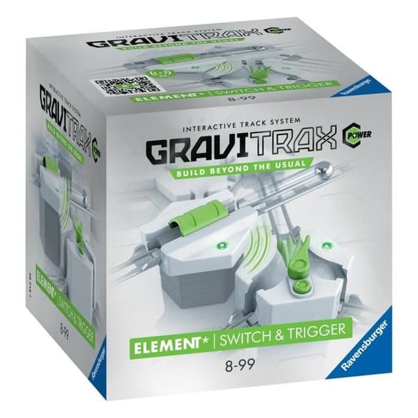 Gravitrax POWER - Afbryder- og udløserelementer - Ravensburger - Kreative kuglebaner