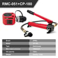Pikkukuva 2 / 4: Käsipumppu Hydraulisylinteri, Max 700kg/cm² Painetta, Monipuolinen Öljykapasiteetti,RMC-051 ja CP-180