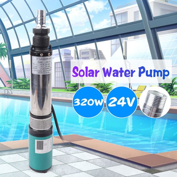 24Volt Nedsänkt Vattenpump, Idealisk för Djupbrunnsapplikationer, Solenergidriven, Effektiv Bevattningslösning