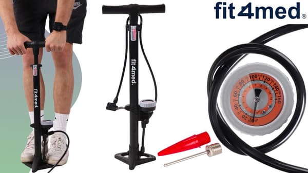 Cykelpumpe Dunlop/Presta/Schrader