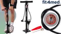 Miniatyrbillede 4 af 8: Cykelpumpe Dunlop/Presta/Schrader