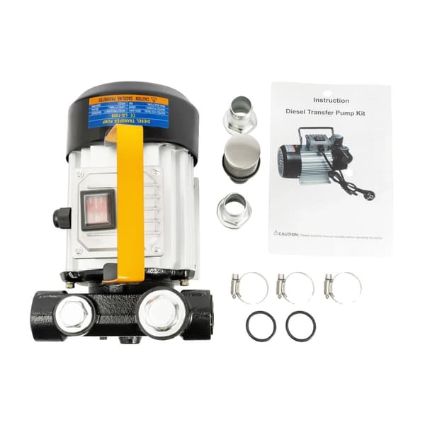 Dieselöverföringspump, 60 L/min flödeshastighet, CE-certifierad,EU, 230V
