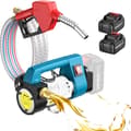Miniatyrbillede 1 af 2: Børsteløs Trådløs Dieseloverførselspumpe, Kraftfuld 260W Motor, Holdbar Metal Konstruktion,Blå
